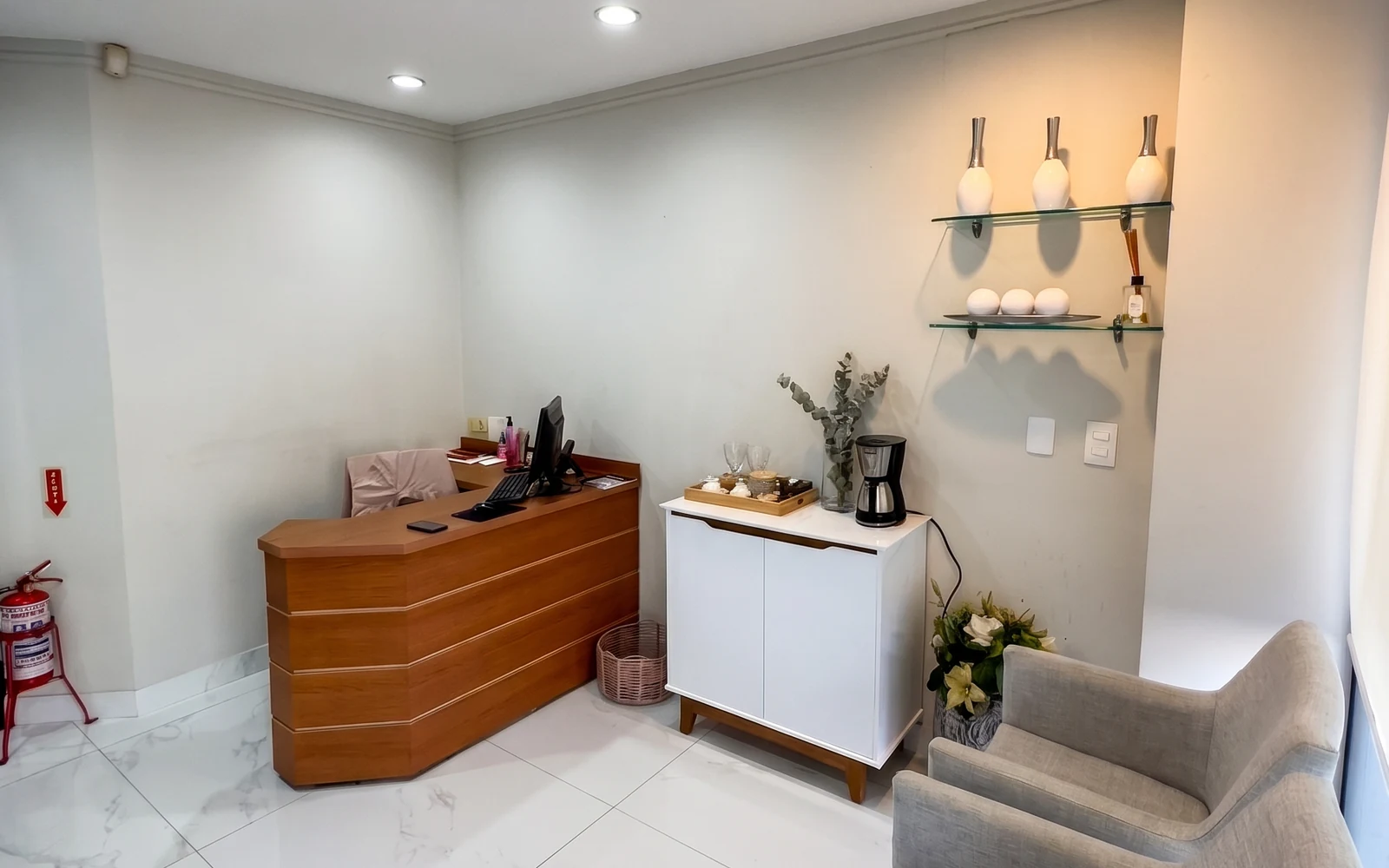 Recepção da GlobalDent Odontologia